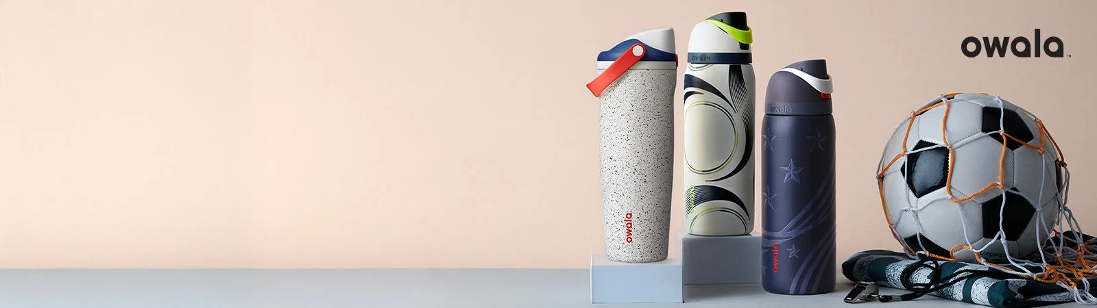 Owala water bottles.