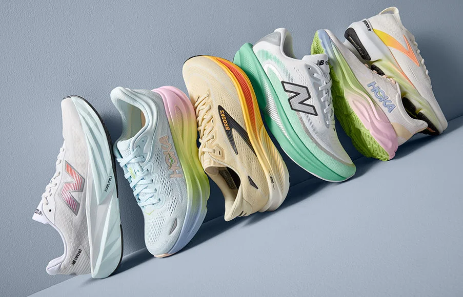 Shoes with MVP icon. 