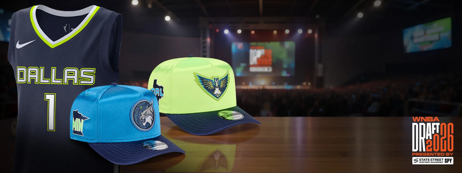 WNBA Draft 2026 presented by state street investment management SPY.
