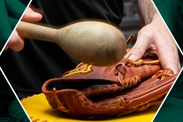 Baseball and softball glove services.