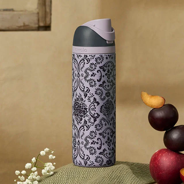 Owala "Fashionably Late" themed water bottle