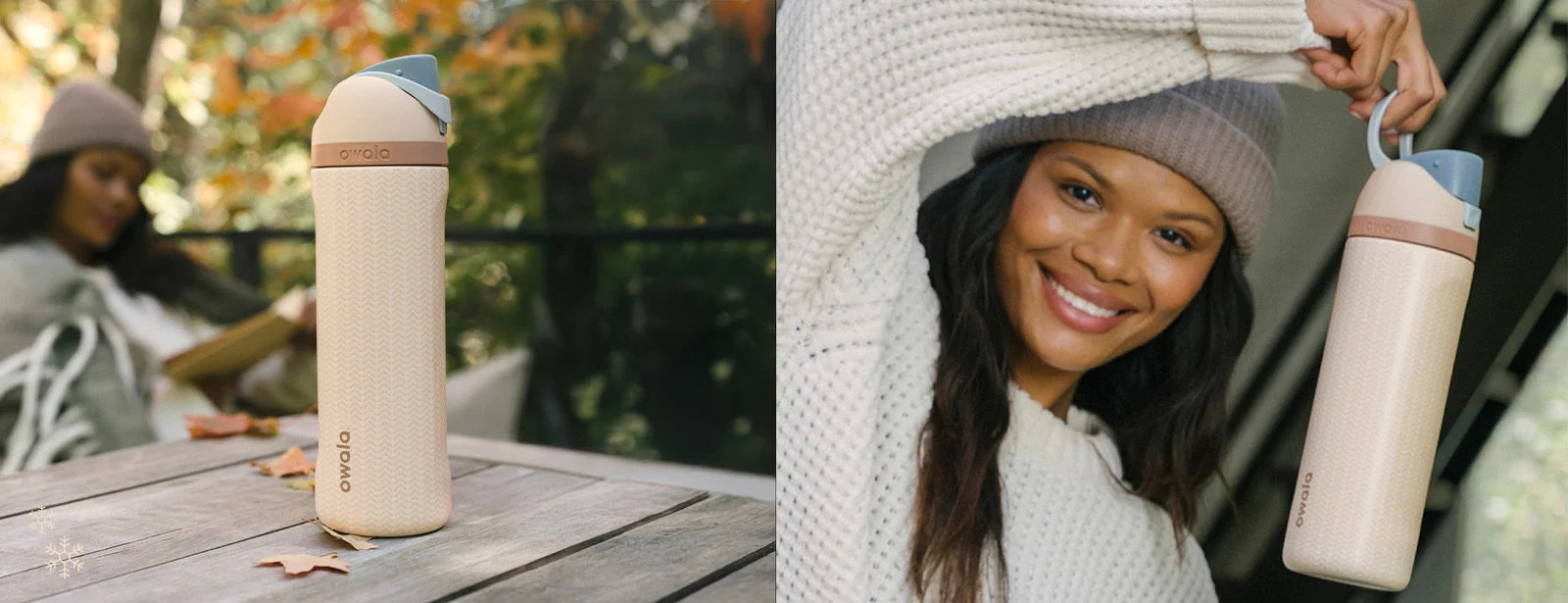 model and product shots.