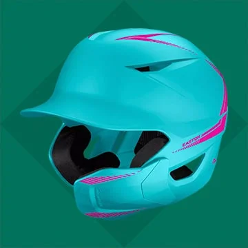 Baseball helmet.
