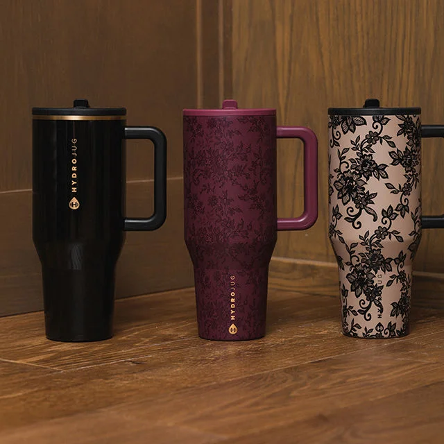 Hydrojug "Midnight" themed water bottles