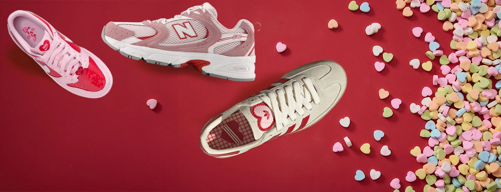 Valentine's Day shoes.