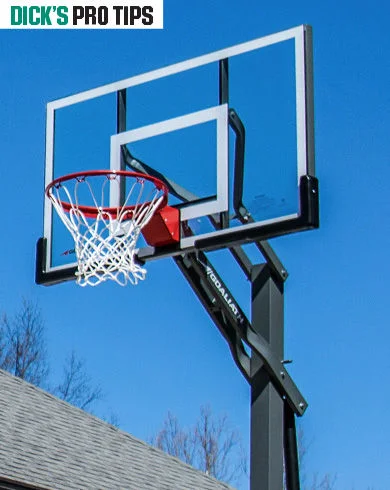Basketball hoop buying guide.