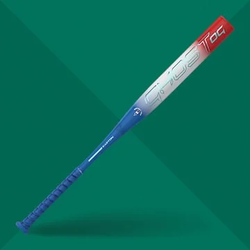 Popsicle colored softball bat.