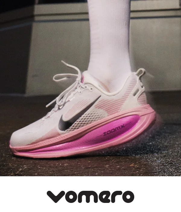 Nike Vomero running shoe.