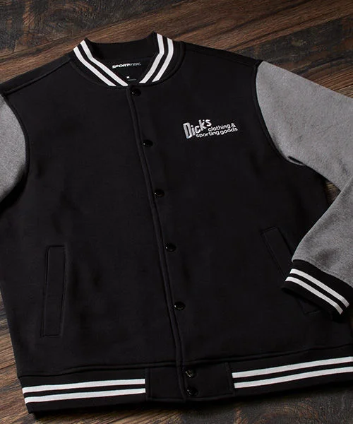 Letterman jacket.