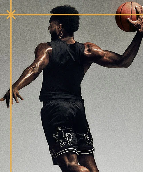 Basketball clothing.