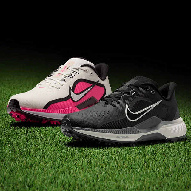 Nike golf footwear.