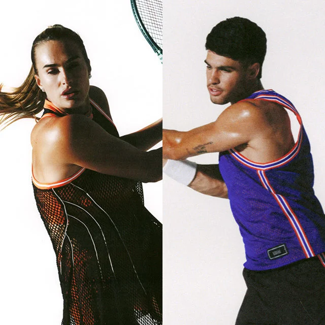 Pro tennis players.