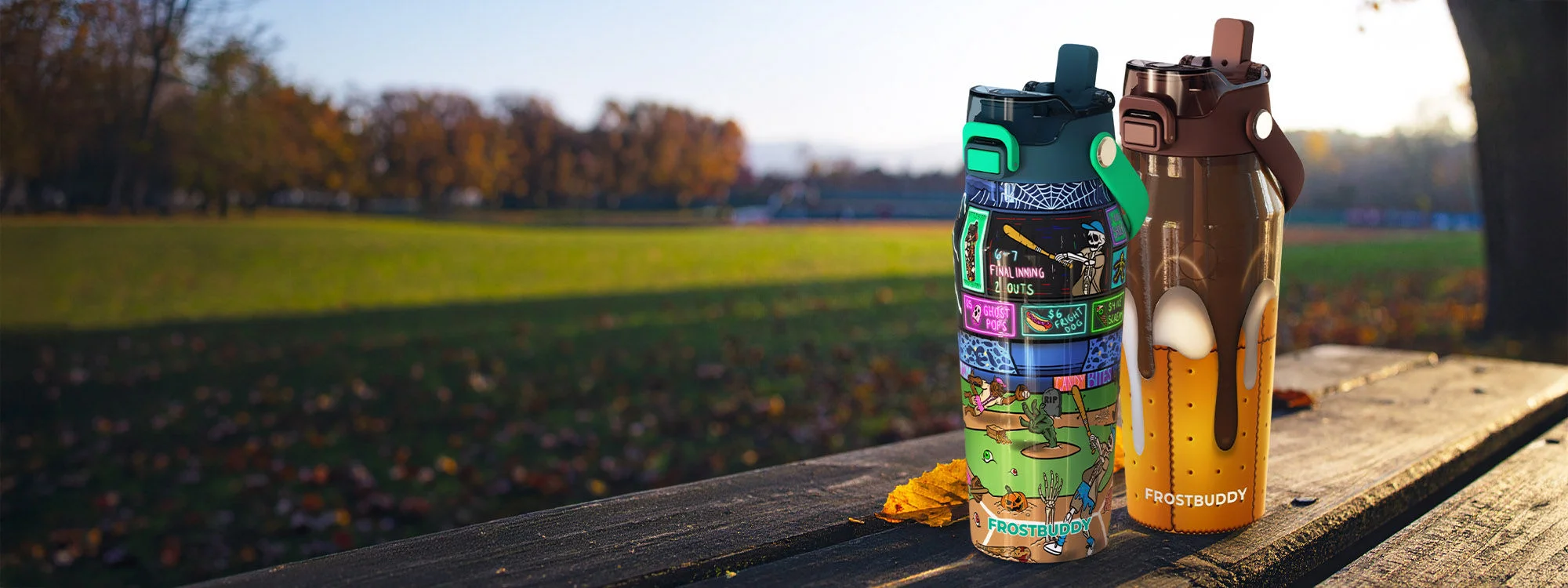 New Frost Buddy water bottles.