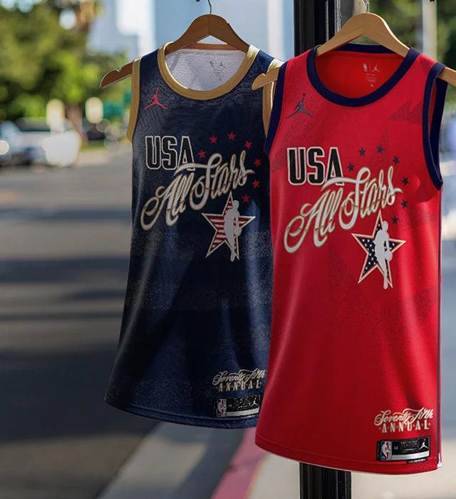 USA All Star jerseys.
