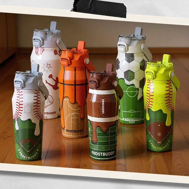 Drinkware in studio environment.