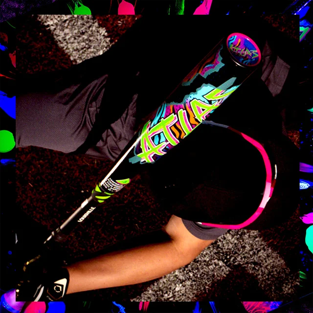 Louisville Slugger atlas hybrid neon