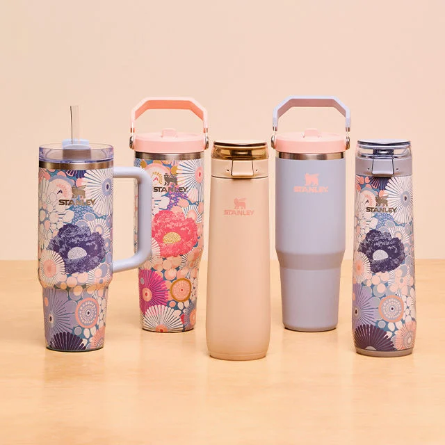Drinkware in studio environment.