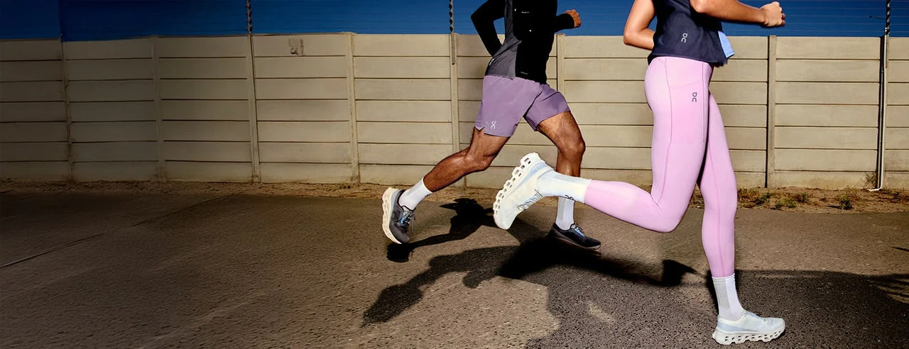 Collection of running shoes from top brands 