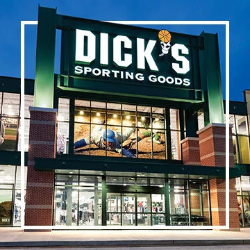 Dick's Sporting Goods storefront. 