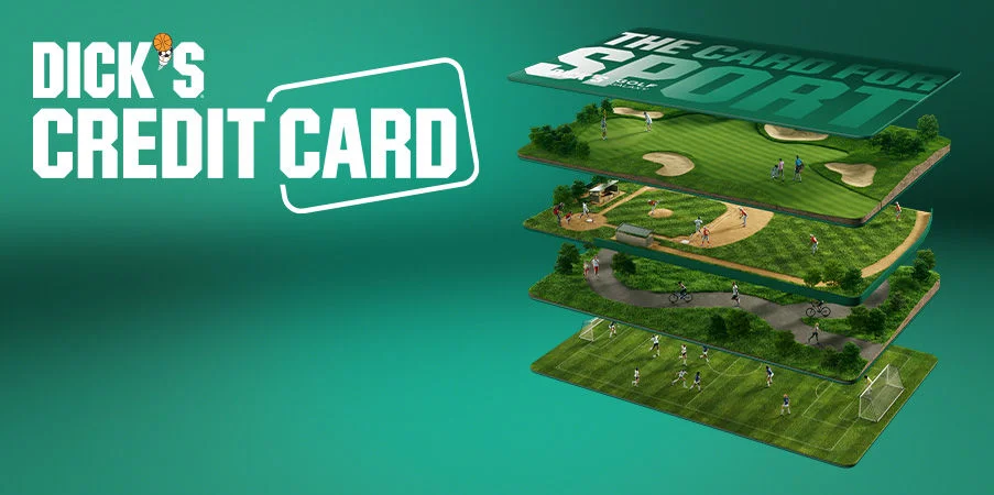 DICKS Credit card.