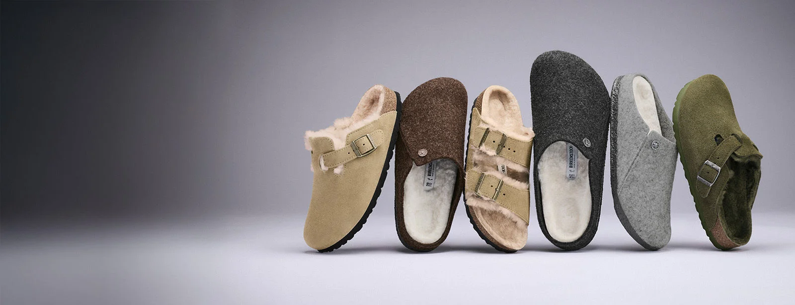 Birkenstock shoes. 