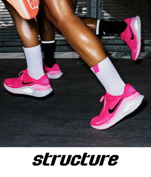 Nike Structure running shoe.