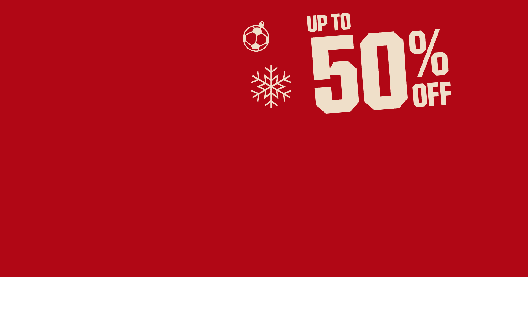 Up to 50% Off.
