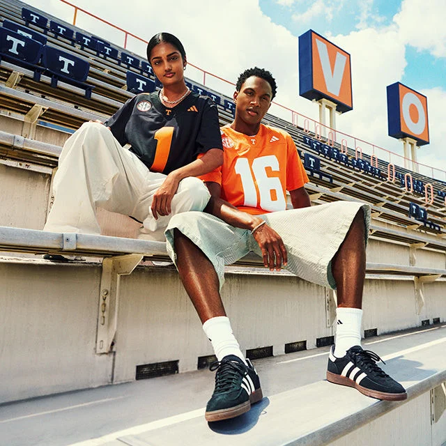 Athletes wearing adidas x Tennessee Gear.