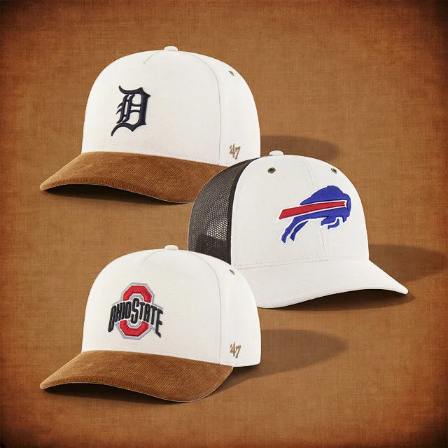 Hats in a studio environment.