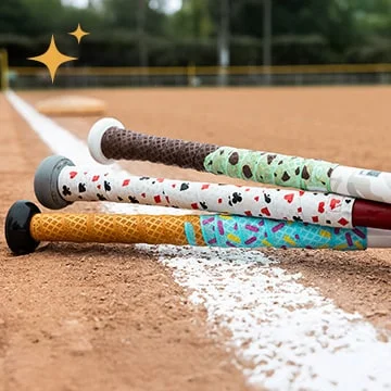 Baseball bat grips.