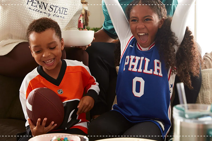 fans wearing jersey