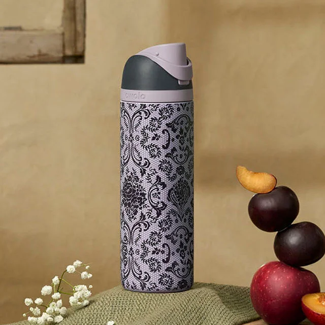 Owala "Fashionably Late" themed water bottle