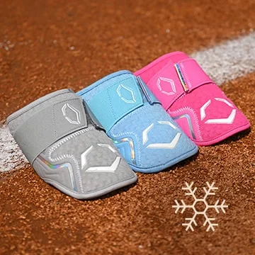 Baseball equipment on baseball field.