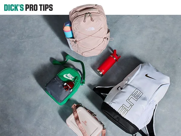 Dick's Pro Tips. Collection of backpacks.
