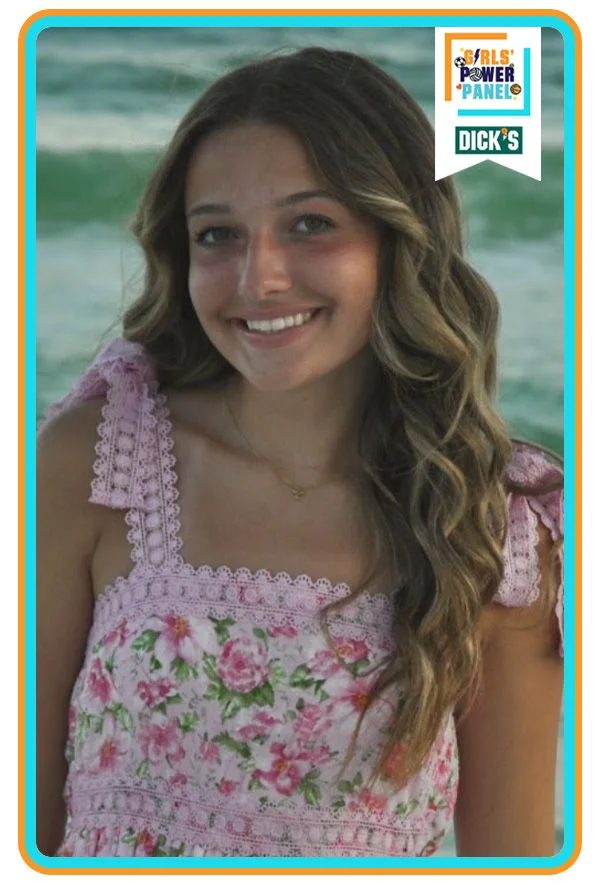 Riley smiling at beach