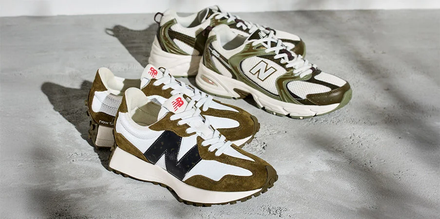 New Balance x CALIA shoes.