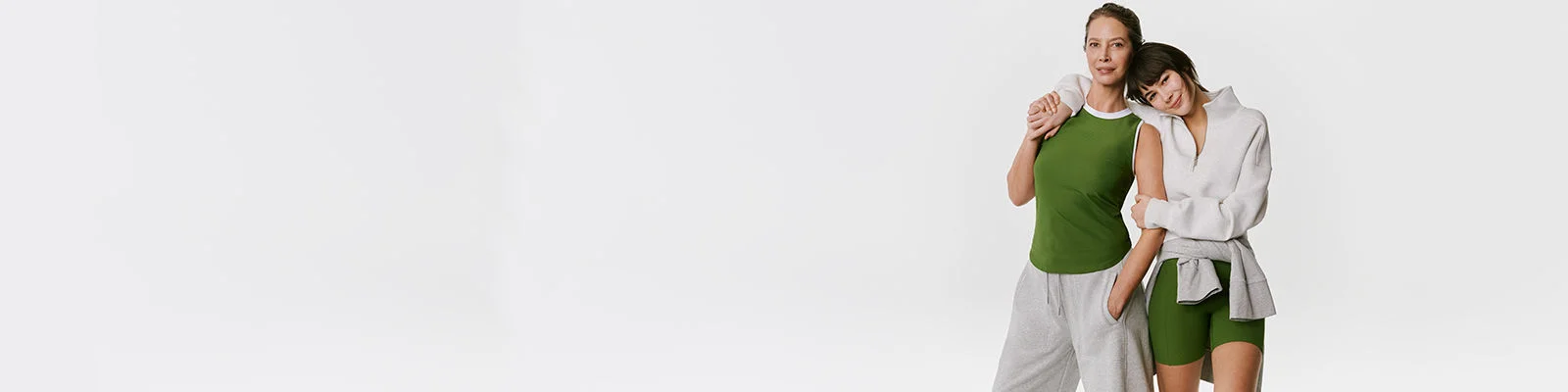 Come behind the scenes with Christy Turlington & Grace Burns.