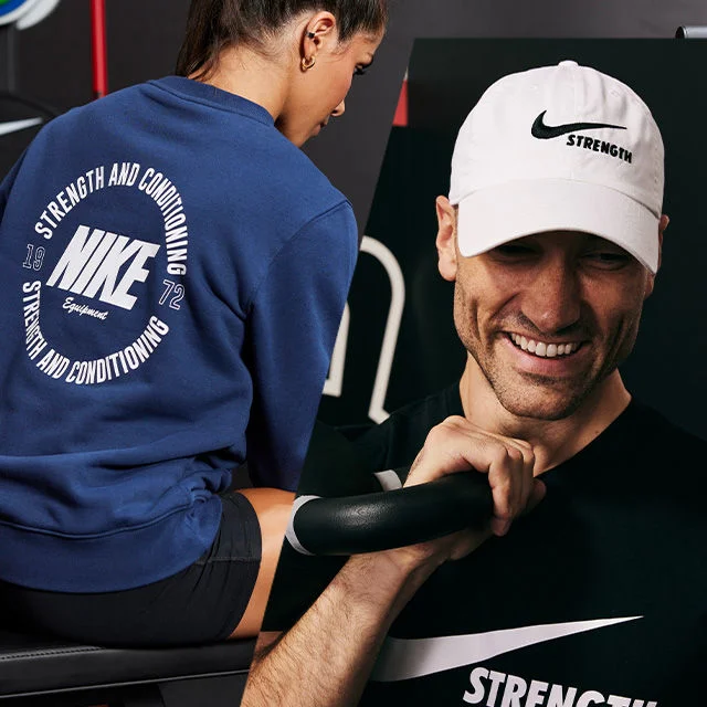TWo athletes working out.
