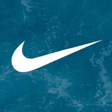 Nike logo.