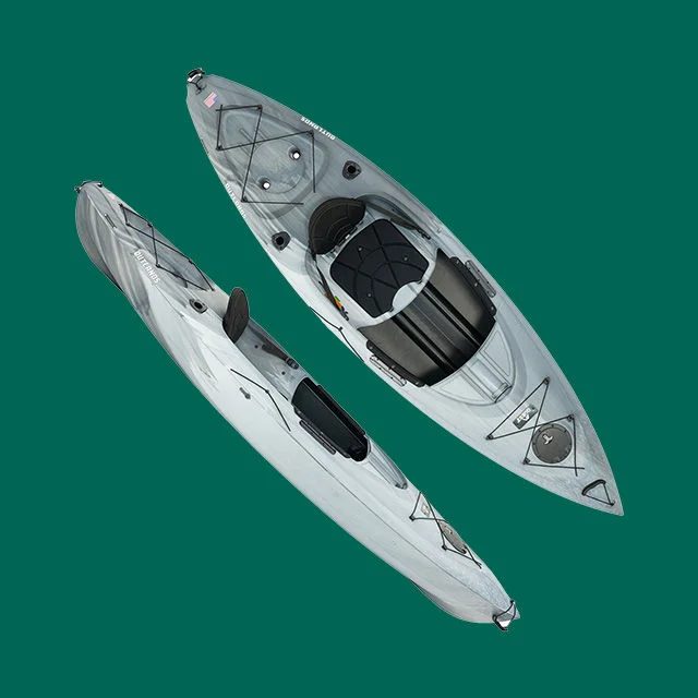 Kayaks.
