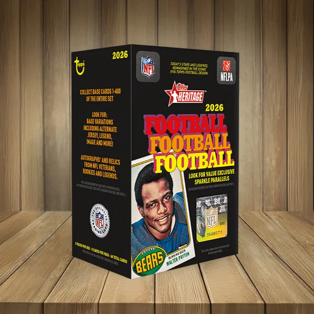 NFL Heritage trading cards