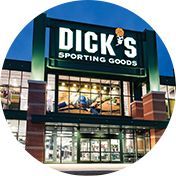 A Dick's Sporting Goods store front.