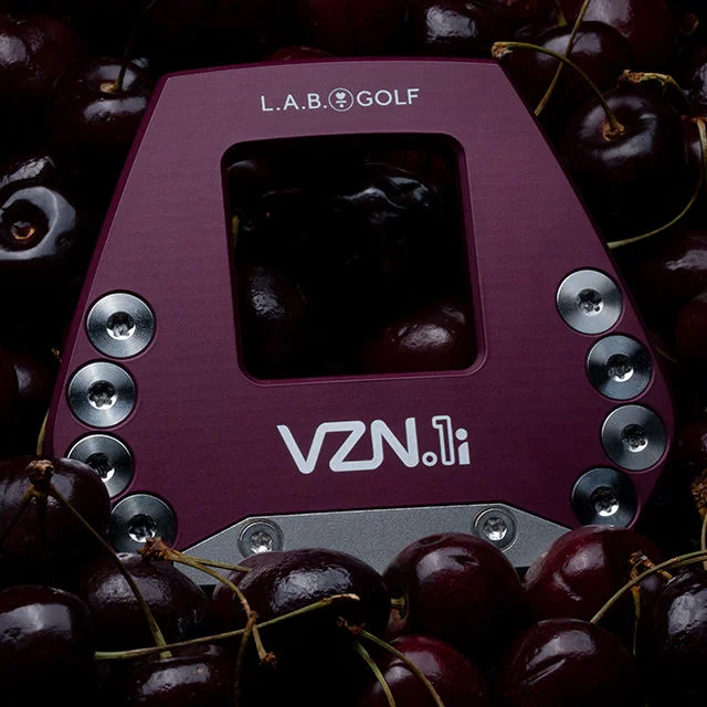 L.A.B. VZN.1i and DF3.i Limited Edition Black Cherry putters.
