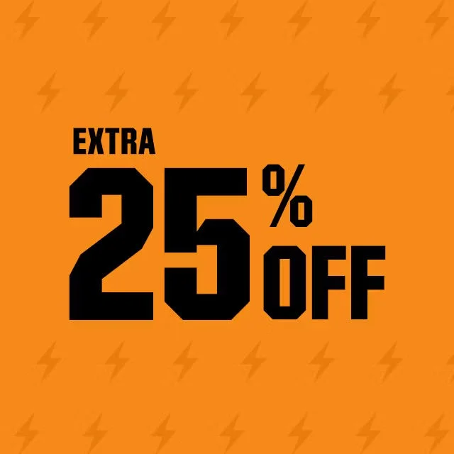 Extra 25% Off.