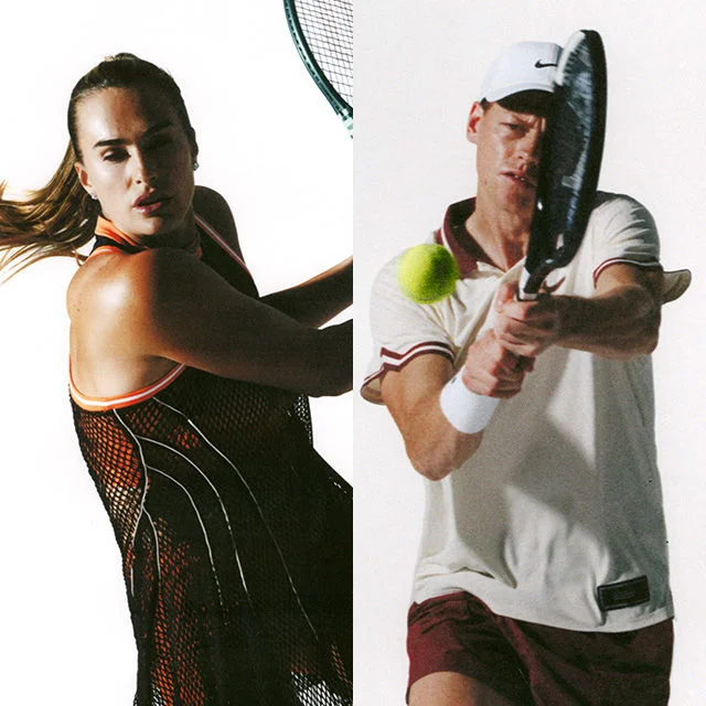 Pro tennis players.