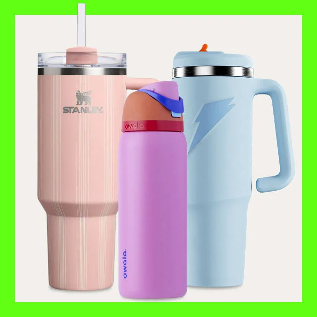 Water bottles.
