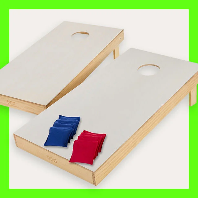 Cornhole set.