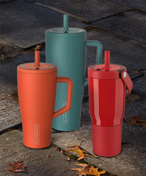 Drinkware in outdoor environment.