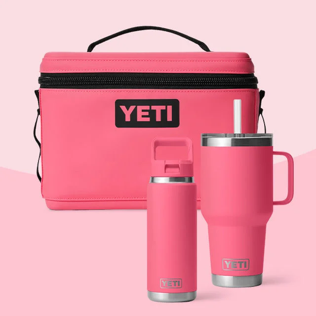 YETI Tropical Pink collection.