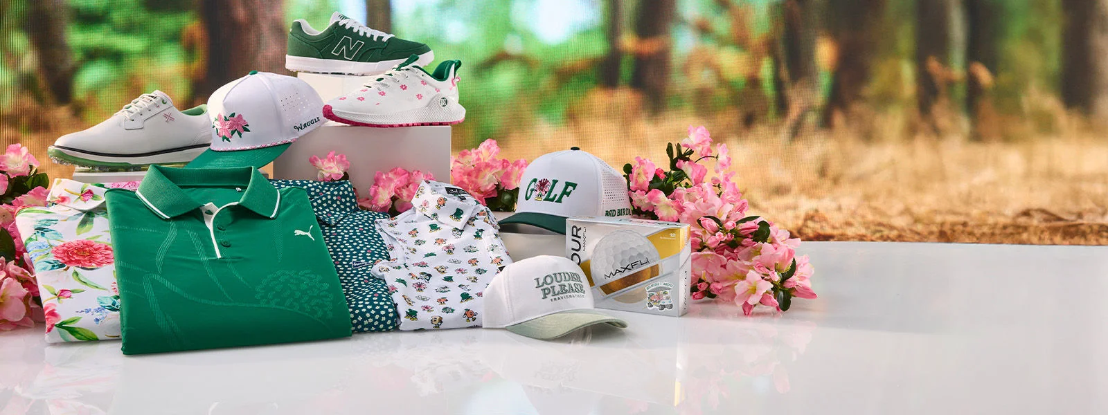 Golf product in studio environment.